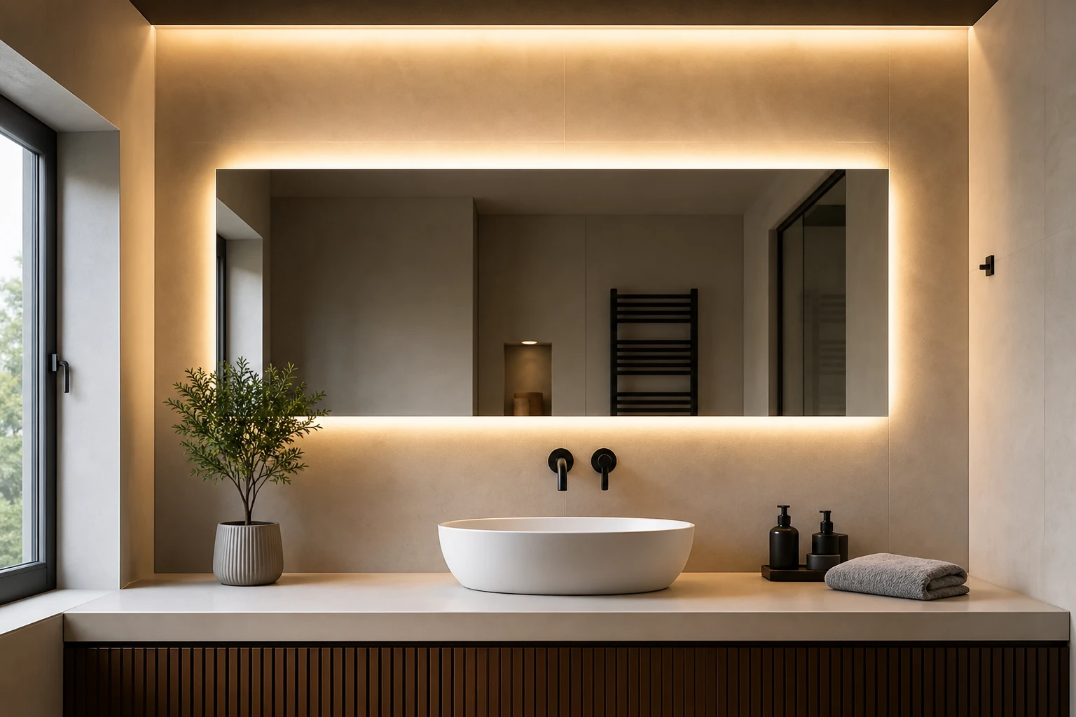 Changer la LED d&rsquo;un miroir de salle de bain : le bon réglage